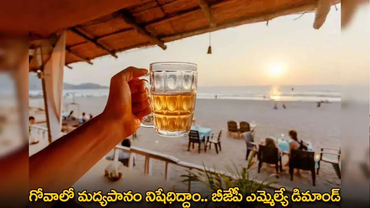 Alcohol Ban : గోవాలో మద్యపానం నిషేధిద్దాం.. బీజేపీ ఎమ్మెల్యే డిమాండ్ Alcohol Ban : గోవాలో మద్యపానం నిషేధిద్దాం.. బీజేపీ ఎమ్మెల్యే డిమాండ్