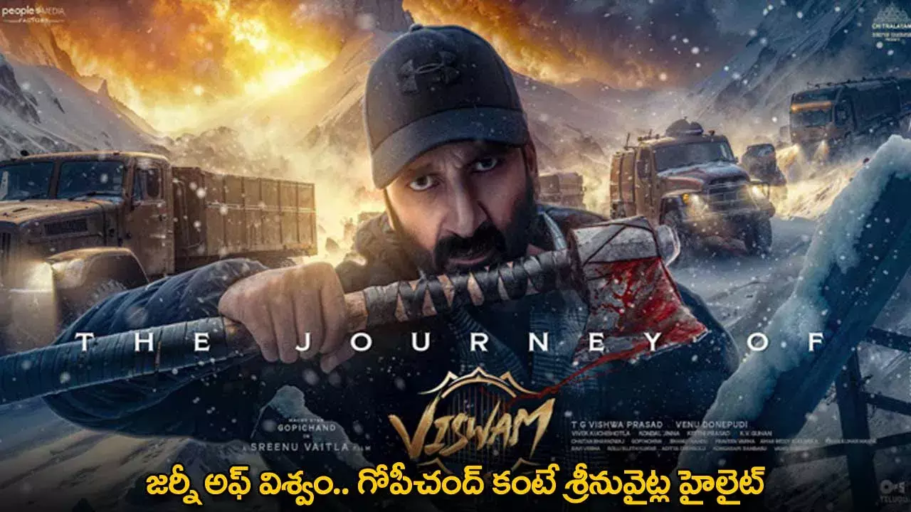 Viswam : జర్నీ అఫ్ విశ్వం.. గోపీచంద్ కంటే శ్రీనువైట్ల హైలైట్ Viswam : జర్నీ అఫ్ విశ్వం.. గోపీచంద్ కంటే శ్రీనువైట్ల హైలైట్