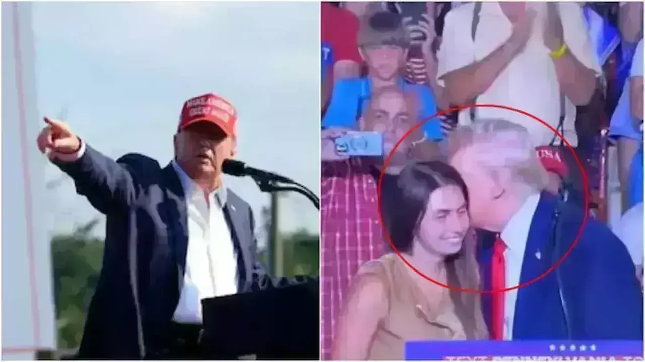 Trump: ప్రాణం కాపాడిన మహిళకు ట్రంప్ కృతజ్ఞతలు Trump: ప్రాణం కాపాడిన మహిళకు ట్రంప్ కృతజ్ఞతలు