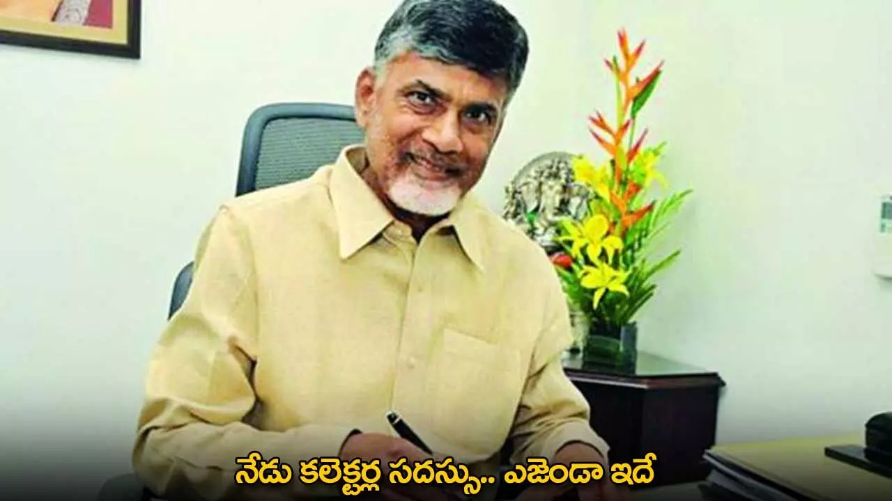 AP : నేడు కలెక్టర్ల సదస్సు.. ఎజెండా ఇదే AP : నేడు కలెక్టర్ల సదస్సు.. ఎజెండా ఇదే