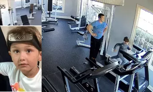 ట్రెడ్మిల్పై పరుగెత్తించి కొడుకు మరణానికి కారణమైన తండ్రి.. అతడికి 25 ఏళ్ల జైలు శిక్ష విధించిన కోర్టు ట్రెడ్మిల్పై పరుగెత్తించి కొడుకు మరణానికి కారణమైన తండ్రి.. అతడికి 25 ఏళ్ల జైలు శిక్ష విధించిన కోర్టు