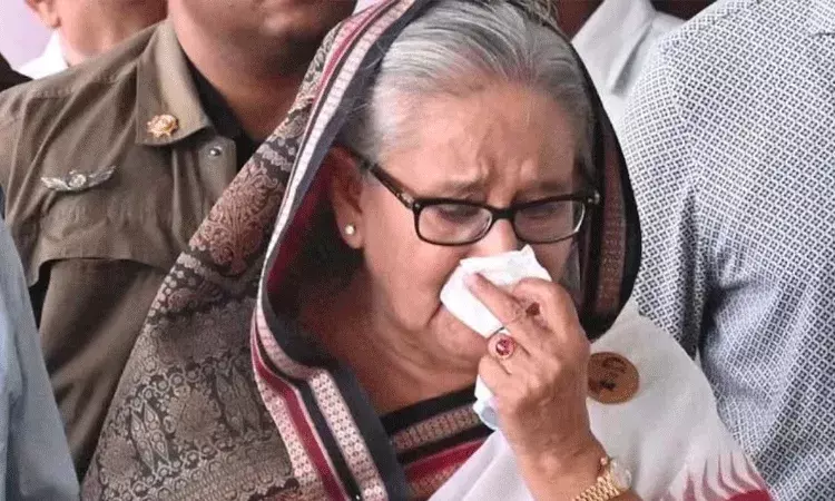 Bangladesh: తన పట్ల వ్యతిరేకత, హింసకు పాల్పడుతున్న యువత.. రాజీనామా చేసిన షేక్ హసీనా Bangladesh: తన పట్ల వ్యతిరేకత, హింసకు పాల్పడుతున్న యువత.. రాజీనామా చేసిన షేక్ హసీనా