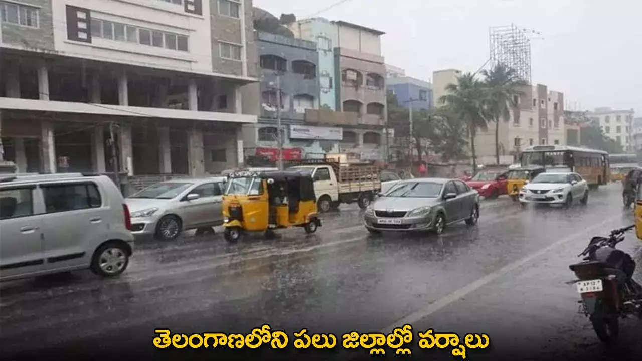Rainfall in Telangana : తెలంగాణలోని పలు జిల్లాల్లో వర్షాలు Rainfall in Telangana : తెలంగాణలోని పలు జిల్లాల్లో వర్షాలు