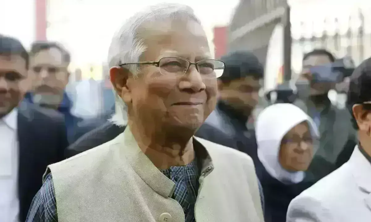 Bangladesh: బంగ్లాదేశ్ తాత్కాలిక ప్రభుత్వాధినేతగా యూనస్ Bangladesh: బంగ్లాదేశ్ తాత్కాలిక ప్రభుత్వాధినేతగా యూనస్