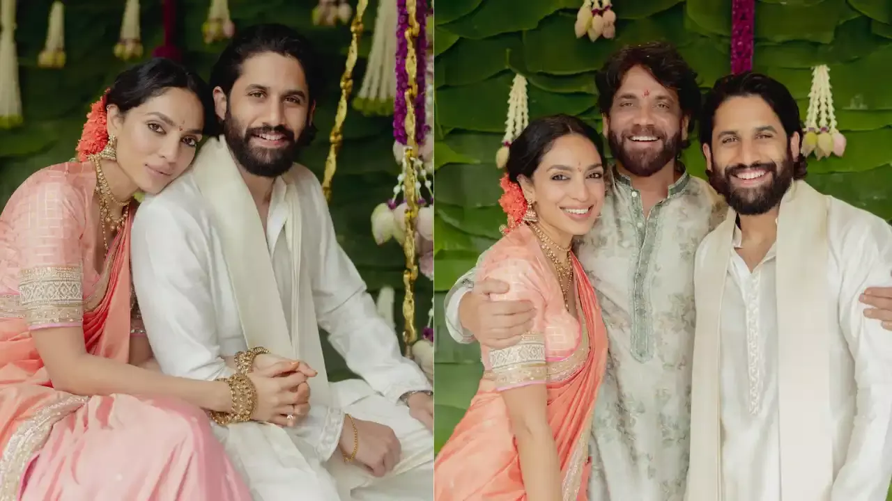 Naga Chaitanya :   నాగ చైతన్య, శోభిత ఎంగేజ్మెంట్ పూర్తయింది.. Naga Chaitanya :   నాగ చైతన్య, శోభిత ఎంగేజ్మెంట్ పూర్తయింది..