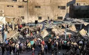 Gaza:  గాజాపై ఇజ్రాయెల్ దాడి.. 100 మందికి పైగా మృతి! Gaza:  గాజాపై ఇజ్రాయెల్ దాడి.. 100 మందికి పైగా మృతి!