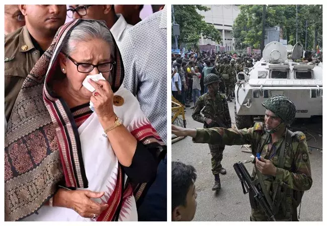 Bangladesh: ఇప్పుడు షేక్ హసీనా మద్దతుదారుల నిరసనలు Bangladesh: ఇప్పుడు షేక్ హసీనా మద్దతుదారుల నిరసనలు