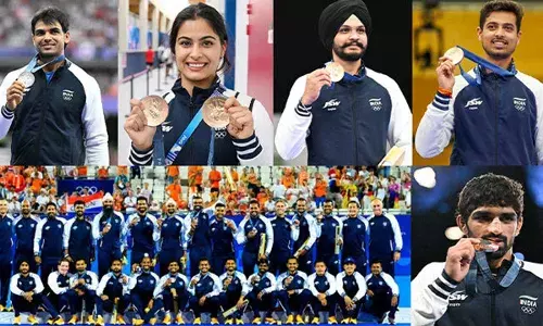 Paris Olympics : ముగిసిన ఒలింపిక్స్.. మన స్థానం ఏంటో తెలుసా? Paris Olympics : ముగిసిన ఒలింపిక్స్.. మన స్థానం ఏంటో తెలుసా?
