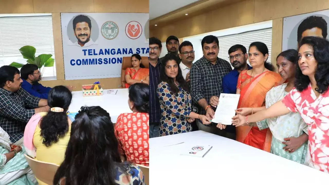 TFJA : వేణు స్వామి పై తెలంగాణ స్టేట్ మహిళా కమిషన్ కు పిర్యాదు చేసిన టి.ఎఫ్.జే.ఏ TFJA : వేణు స్వామి పై తెలంగాణ స్టేట్ మహిళా కమిషన్ కు పిర్యాదు చేసిన టి.ఎఫ్.జే.ఏ
