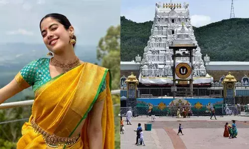 Janhvi Kapoor : శ్రీదేవి జయంతి .. తిరుమలకు జాన్వీ