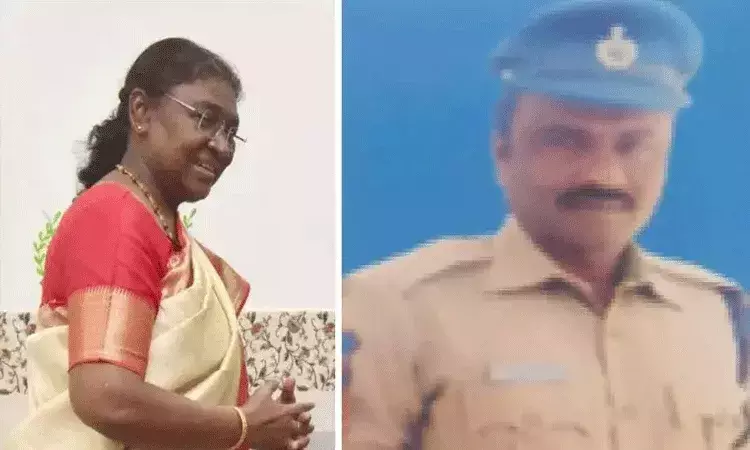 తెలంగాణ పోలీస్ హెడ్ కానిస్టేబుల్ కు మెడల్ ఆఫ్ గ్యాలెంట్రీ తెలంగాణ పోలీస్ హెడ్ కానిస్టేబుల్ కు మెడల్ ఆఫ్ గ్యాలెంట్రీ