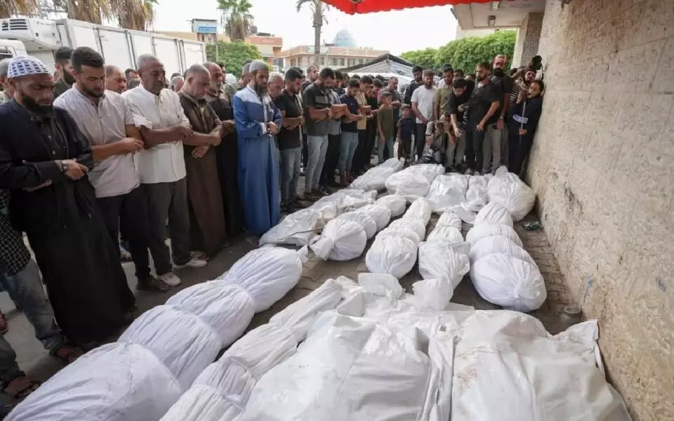 Israel-Hamas: రక్తమోడుతున్న గాజా Israel-Hamas: రక్తమోడుతున్న గాజా