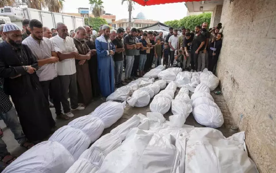 Israel-Hamas:   రక్తమోడుతున్న గాజా Israel-Hamas:   రక్తమోడుతున్న గాజా