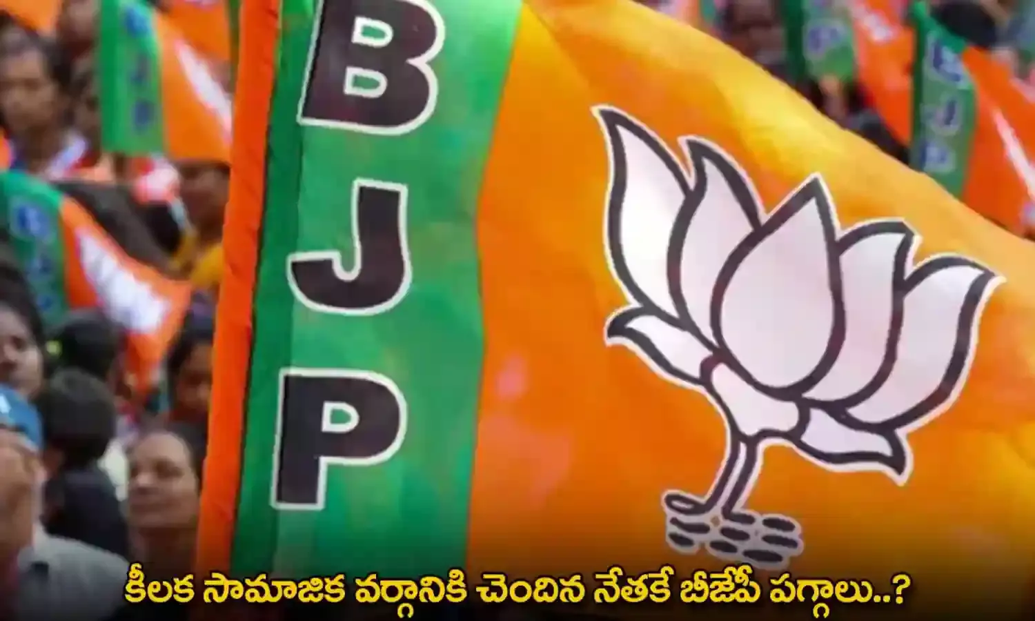 BJP : కీలక సామాజిక వర్గానికి చెందిన నేతకే బీజేపీ పగ్గాలు..? BJP : కీలక సామాజిక వర్గానికి చెందిన నేతకే బీజేపీ పగ్గాలు..?