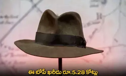 Hat Auction : ఈ టోపీ ఖరీదు రూ.5.28 కోట్లు Hat Auction : ఈ టోపీ ఖరీదు రూ.5.28 కోట్లు
