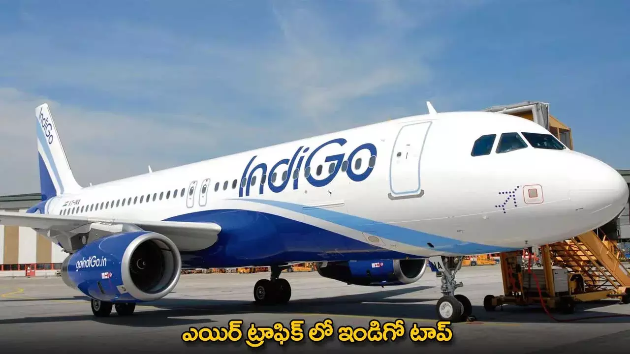 IndiGo : ఎయిర్ ట్రాఫిక్ లో ఇండిగో టాప్
