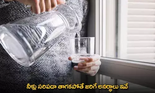 Benefits of Drinking Water : నీళ్లు సరిపడా తాగకపోతే జరిగే అనర్థాలు ఇవే Benefits of Drinking Water : నీళ్లు సరిపడా తాగకపోతే జరిగే అనర్థాలు ఇవే