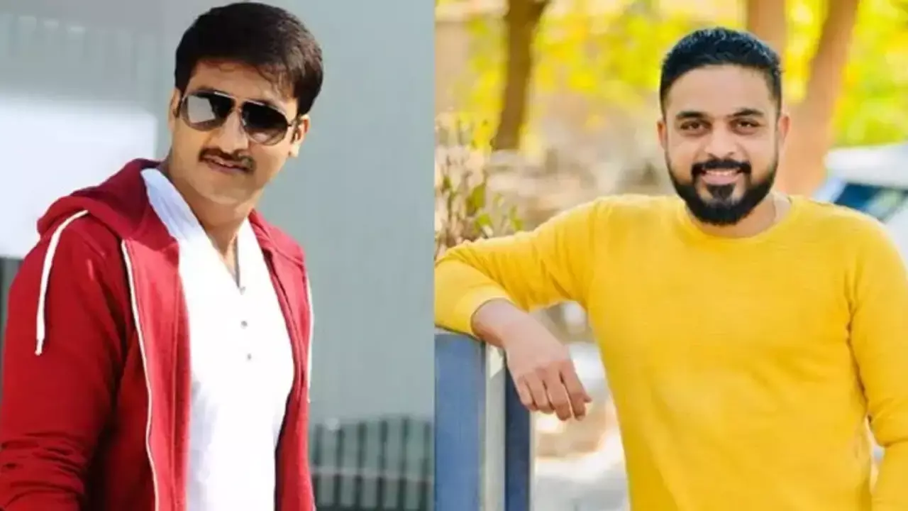 Radhakrishna with Gopichand    గోపీచంద్ తో రాధాకృష్ణ Radhakrishna with Gopichand    గోపీచంద్ తో రాధాకృష్ణ