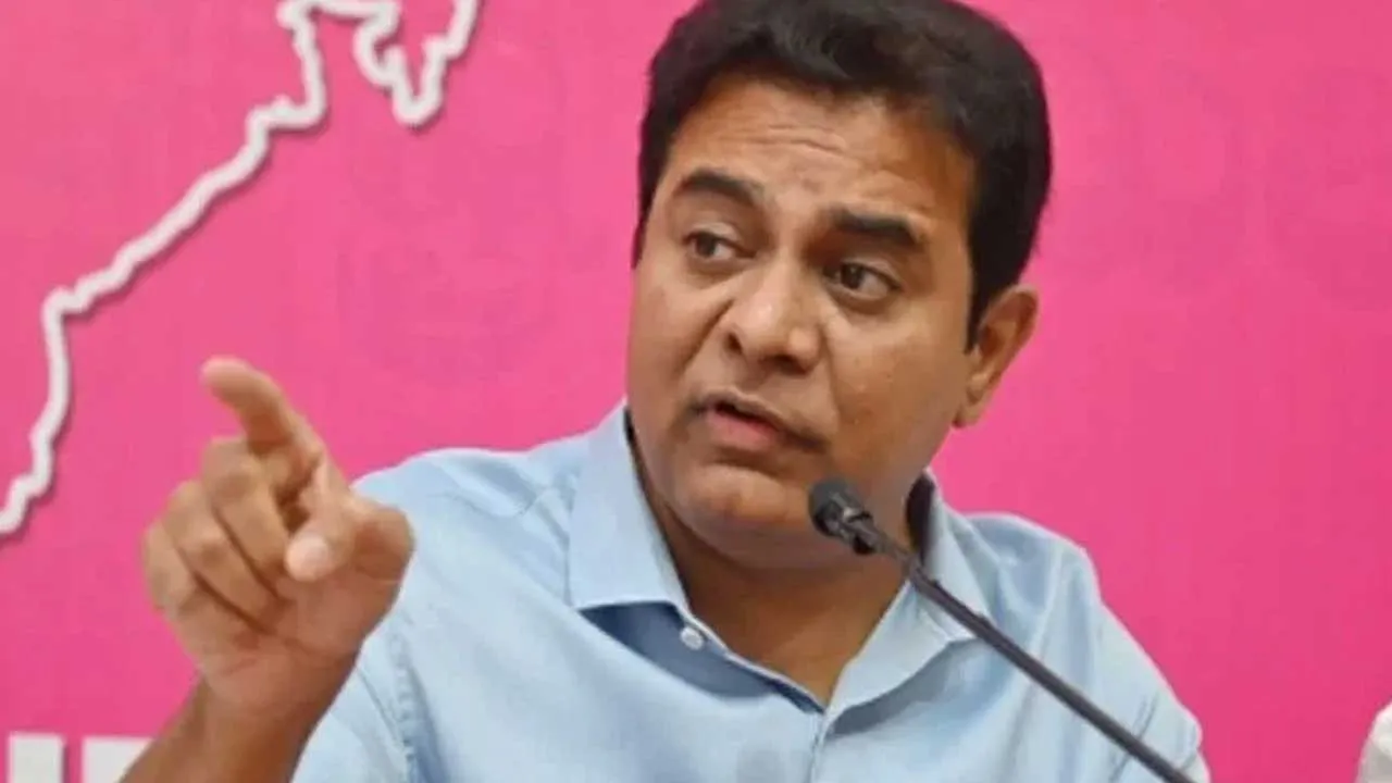 Karnataka Scam : కర్ణాటకలో స్కామ్.. తెలంగాణ నేతలకు లింక్ బయట పెట్టిన కేటీఆర్ Karnataka Scam : కర్ణాటకలో స్కామ్.. తెలంగాణ నేతలకు లింక్ బయట పెట్టిన కేటీఆర్