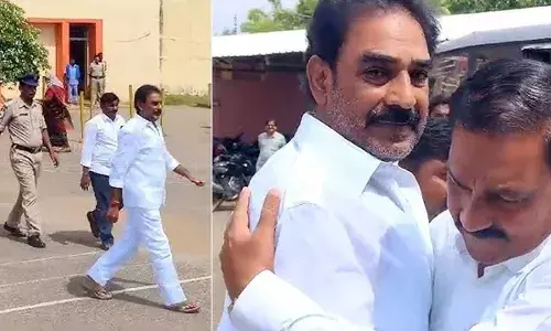 AP : బెయిల్ పై పిన్నెల్లి విడుదల AP : బెయిల్ పై పిన్నెల్లి విడుదల