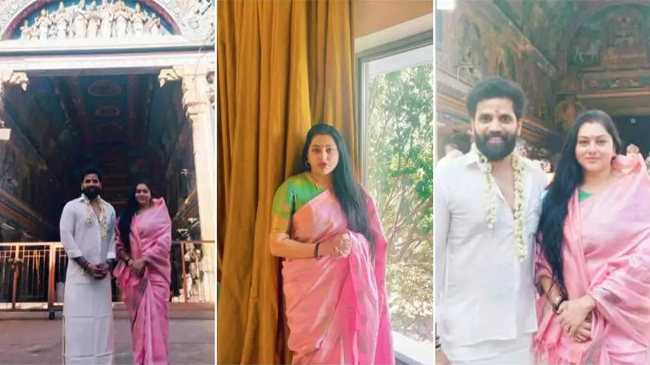 నన్ను గుడిలోకి వెళ్లనియ్యలే .. నటి నమిత ఆవేదన నన్ను గుడిలోకి వెళ్లనియ్యలే .. నటి నమిత ఆవేదన