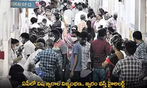 Viral Fevers : ఏపీలో విష జ్వరాల విజృంభణ.. జ్వరం వస్తే హైఅలర్ట్ Viral Fevers : ఏపీలో విష జ్వరాల విజృంభణ.. జ్వరం వస్తే హైఅలర్ట్