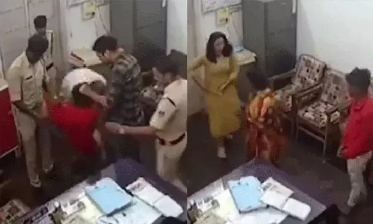 Madhya Pradesh: దళిత బాలుడు, అమ్మమ్మపై పోలీస్ అధికారుల దాష్టీకం..