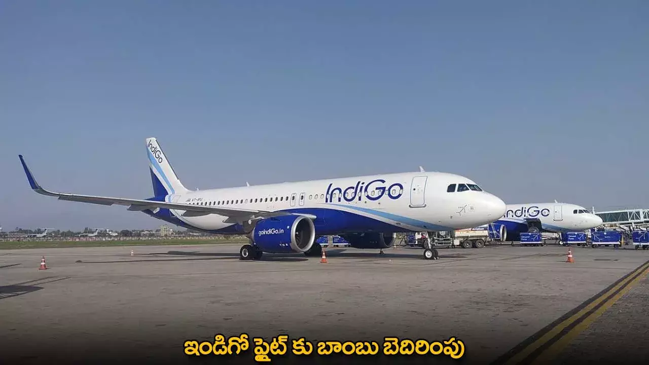 Indigo Flight : ఇండిగో ఫ్లైట్ కు బాంబు బెదిరింపు Indigo Flight : ఇండిగో ఫ్లైట్ కు బాంబు బెదిరింపు