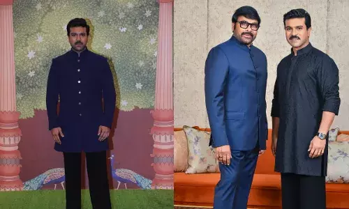 Ram Charan and Chiranjeevi :  మెగాస్టార్ బాటలో మెగా పవర్ స్టార్ Ram Charan and Chiranjeevi :  మెగాస్టార్ బాటలో మెగా పవర్ స్టార్
