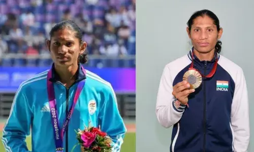 Deepti:  కాంస్య పతక విజేత దీప్తి కి శంషాబాద్‌లో ఘన స్వాగతం