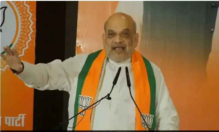AMITH SHAH: ఉగ్రవాద మంటల్లోకి జమ్మకశ్మీర్ను నెట్టాలనే యత్నం AMITH SHAH: ఉగ్రవాద మంటల్లోకి జమ్మకశ్మీర్ను నెట్టాలనే యత్నం