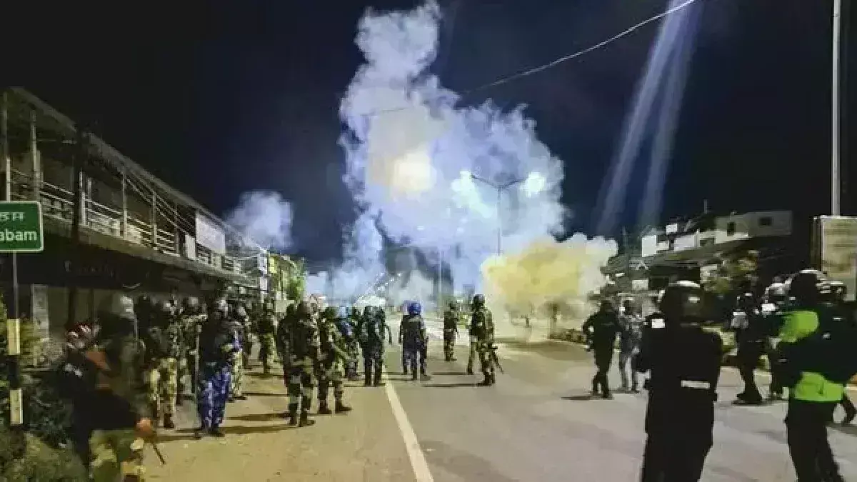 Manipur: మ‌ణిపూర్‌లో  మళ్లీ భగ్గుమంది..