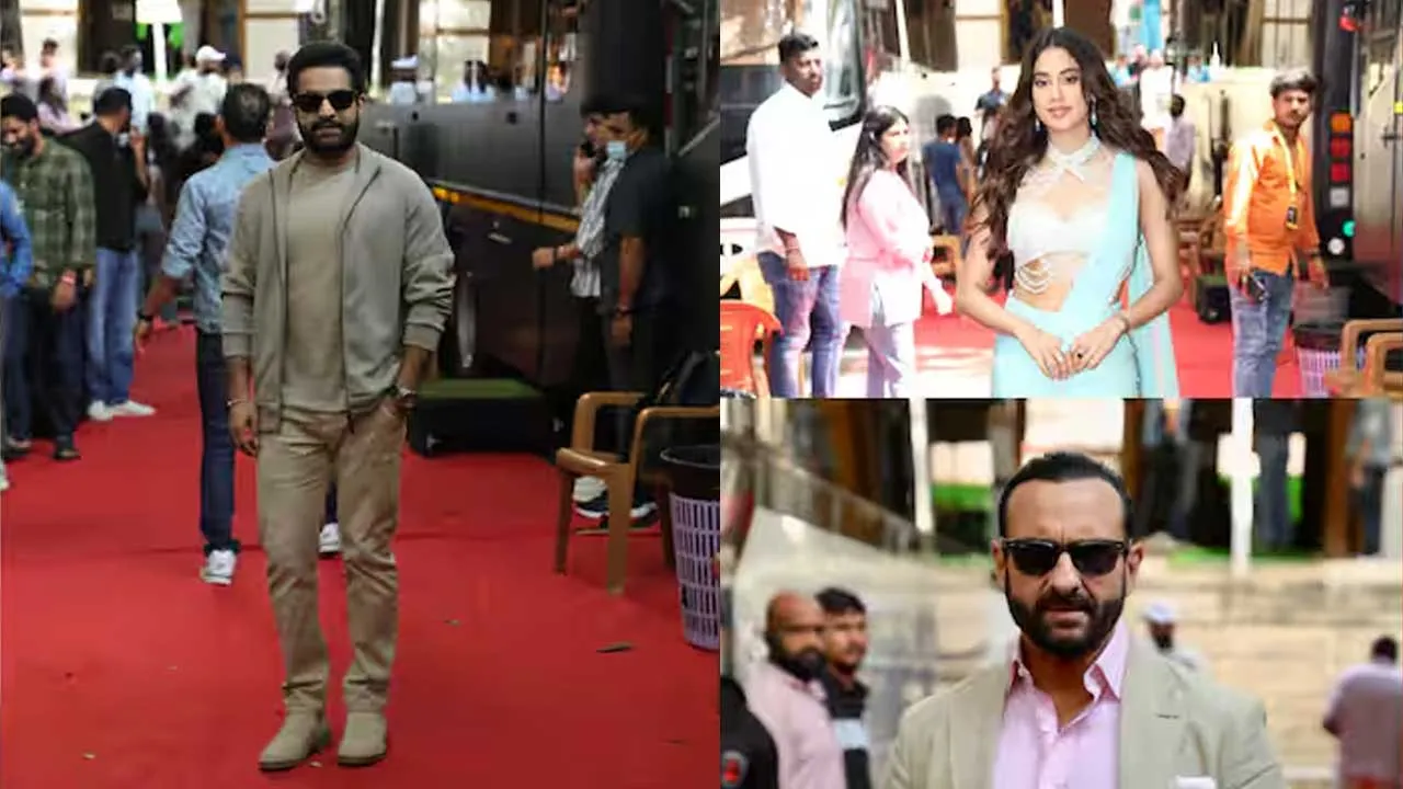 Devara Promotions : దేవర ప్రమోషన్స్.. ఇరగదీస్తున్నారు! Devara Promotions : దేవర ప్రమోషన్స్.. ఇరగదీస్తున్నారు!
