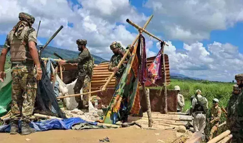 Manipur : మణిపూర్‌లో మళ్లీ కర్ఫ్యూ.. ఇంటర్నెట్‌ సేవలు బంద్‌