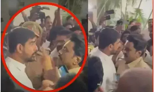 KOUSHIK REDDY: నన్ను చంపేందుకు కుట్ర: కౌశిక్రెడ్డి KOUSHIK REDDY: నన్ను చంపేందుకు కుట్ర: కౌశిక్రెడ్డి