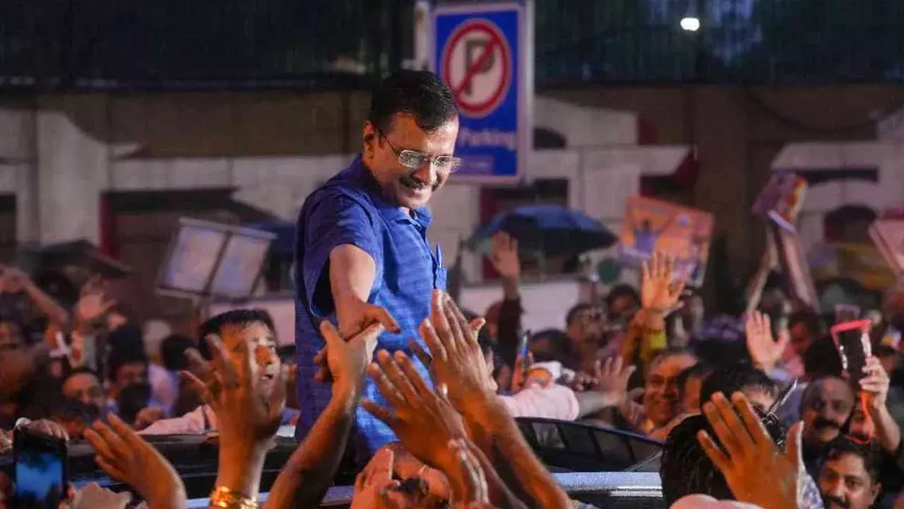 Arvind Kejriwal : జైలు నుంచి కేజ్రీవాల్ రిలీజ్.. ఆప్ సంబరాలు