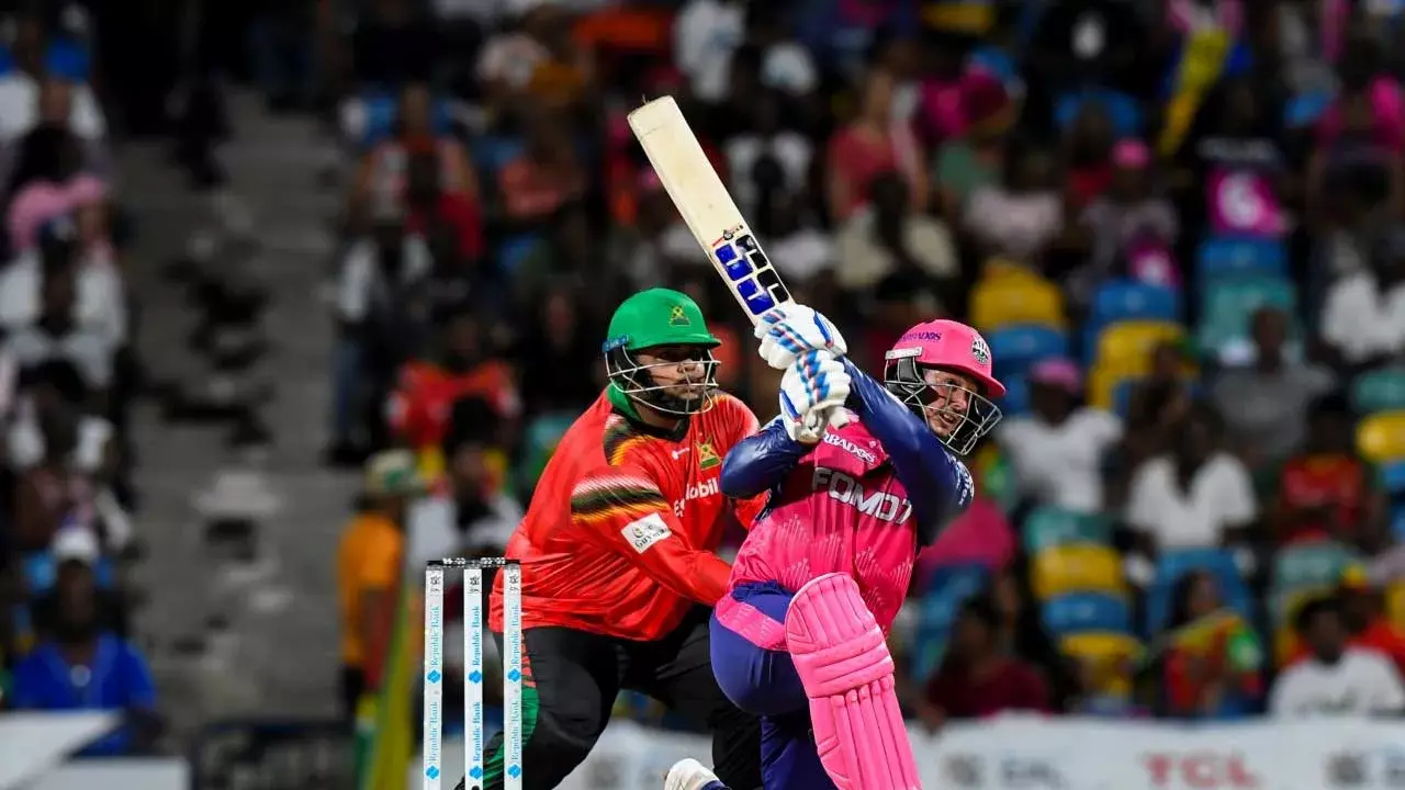 De Cock : డికాక్‌ విధ్వంసకర శతకం : గయానా వారియర్స్‌ పై బార్బోడస్‌ రాయల్స్‌ విక్టరీ