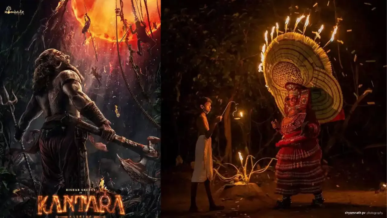 NTR on the set of Kantara :   కాంతార సెట్ లో ఎన్టీఆర్ NTR on the set of Kantara :   కాంతార సెట్ లో ఎన్టీఆర్
