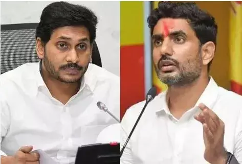AP: జగన్ ట్వీట్కు లోకేశ్ కౌంటర్ AP: జగన్ ట్వీట్కు లోకేశ్ కౌంటర్