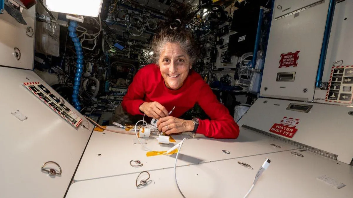 Sunita Williams: అంతరిక్షంలో సునీతా విలియమ్స్‌ బర్త్‌డే..