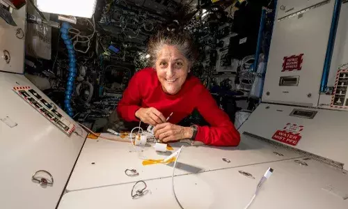 Sunita Williams: అంతరిక్షంలో సునీతా విలియమ్స్‌ బర్త్‌డే..