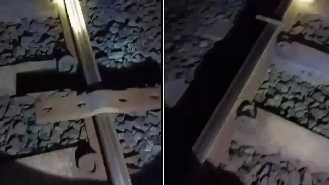 Gujarat :  రైలును పట్టాలు తప్పించేందుకు మరో యత్నం.. ట్రాక్‌పై తొలగించిన ఫిష్ ప్లేట్లు