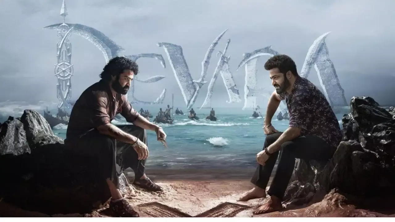 NTR Devara :  సముద్రం మళ్లీ ఎరుపెక్కింది జోగులా.. NTR Devara :  సముద్రం మళ్లీ ఎరుపెక్కింది జోగులా..