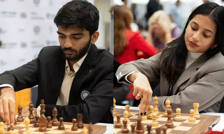 చెస్ ఒలింపియాడ్‌లో టీమిండియాకు డబుల్ స్వర్ణం: గ్రాండ్ మాస్టర్ అభినందనలు