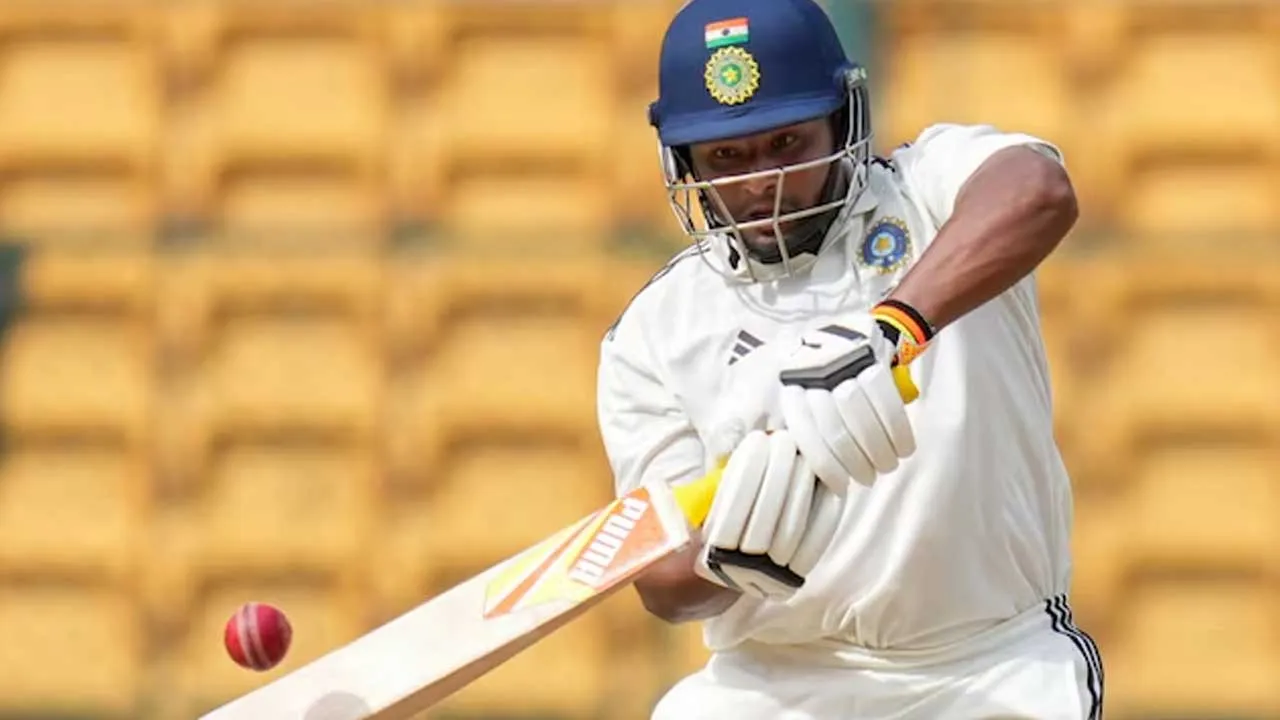 Sarfaraz Khan : రెండో టెస్టు నుంచి సర్ఫరాజ్ ఔట్? Sarfaraz Khan : రెండో టెస్టు నుంచి సర్ఫరాజ్ ఔట్?