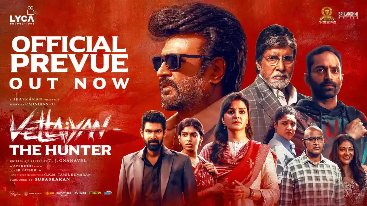 Rajinikanth :  ఆకట్టుకుంటోన్న వేట్టయన్- ద హంటర్’ప్రివ్యూ Rajinikanth :  ఆకట్టుకుంటోన్న వేట్టయన్- ద హంటర్’ప్రివ్యూ