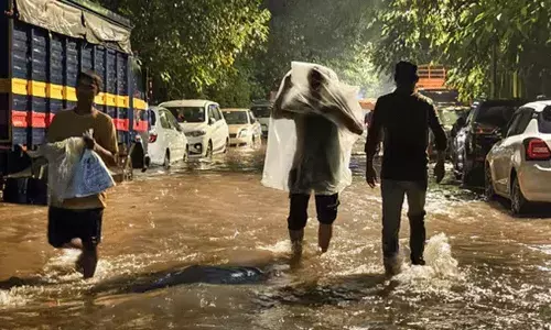 ముంబైలో భారీ వర్షాలు.. నలుగురు మృతి ముంబైలో భారీ వర్షాలు.. నలుగురు మృతి