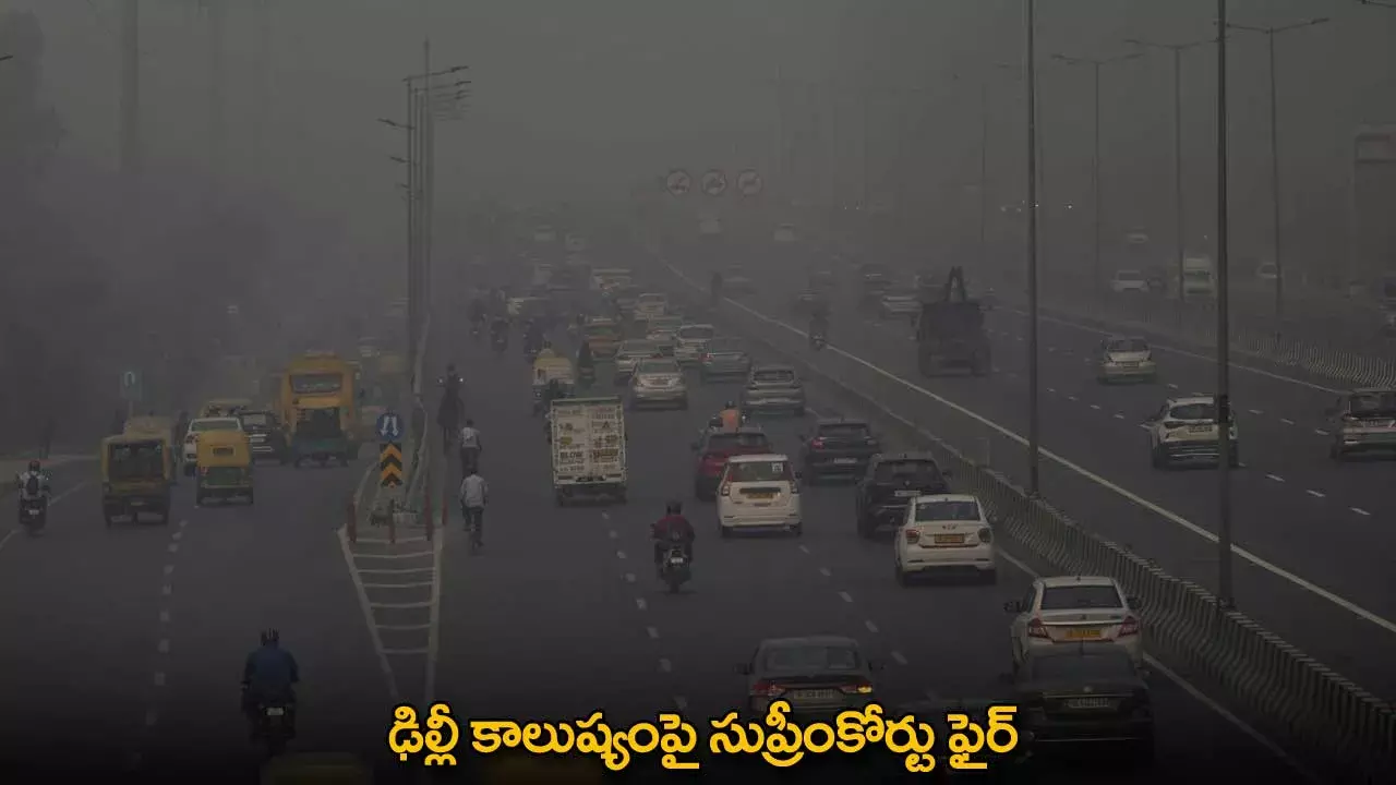 Delhi Pollution : ఢిల్లీ కాలుష్యంపై సుప్రీంకోర్టు ఫైర్ Delhi Pollution : ఢిల్లీ కాలుష్యంపై సుప్రీంకోర్టు ఫైర్