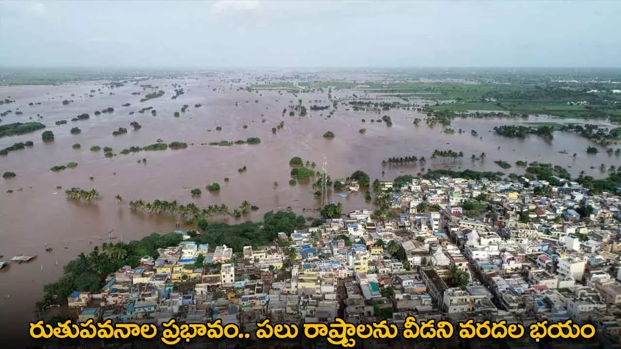 Floods : రుతుపవనాల ప్రభావం.. పలు రాష్ట్రాలను వీడని వరదల భయం