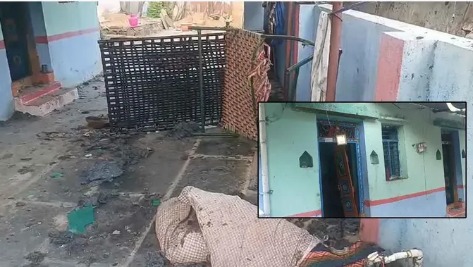 Crime News: మంచం కింద డిటోనేటర్లు పేల్చి  వీఆర్ఏ హత్య Crime News: మంచం కింద డిటోనేటర్లు పేల్చి  వీఆర్ఏ హత్య